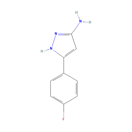 5-(4-FLUOROPHENYL)-2H-PYRAZOL-3-YLAMINE (CAS: 72411-52-0) - Related Chemical Product