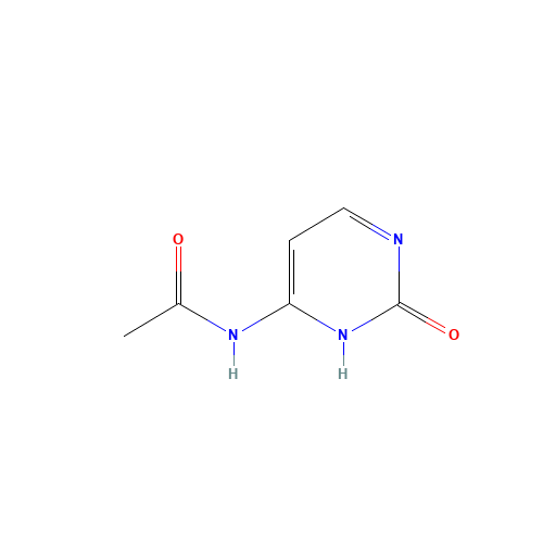 N4-Acetylcytosine (CAS: 14631-20-0) - Chemical Structure and Molecular Formula 