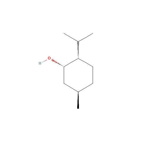 (+)-NEOMENTHOL (CAS: 2216-52-6) - Chemical Structure and Molecular Formula 