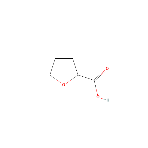 2-Tetrahydrofuroic acid (CAS: 16874-33-2) - Chemical Structure and Molecular Formula 