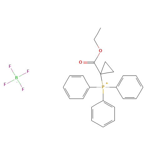 1-CARBETHOXYCYCLOPROPYLTRIPHENYLPHOSPHONIUM TETRAFLUOROBORATE (CAS: 52186-89-7) - Related Chemical Product