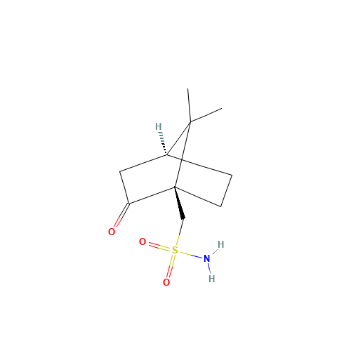 (1R)-10-CAMPHORSULFONAMIDE (CAS: 72597-34-3) - Chemical Structure and Molecular Formula 