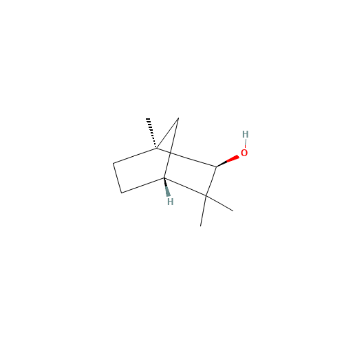 (1S,2R,4R)-1,3,3-Trimethyl-bicyclo[2.2.1]heptan-2-ol (CAS: 470-08-6) - Related Chemical Product