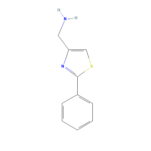 (2-PHENYL-1,3-THIAZOL-4-YL)METHYLAMINE (CAS: 165736-03-8) - Related Chemical Product