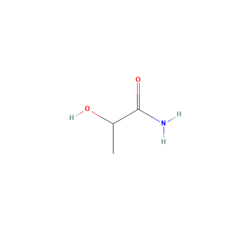 LACTAMIDE (CAS: 2043-43-8) - Chemical Structure and Molecular Formula 
