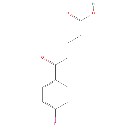 4-(4-Fluorobenzoyl)butyric acid (CAS: 149437-76-3) - Chemical Structure and Molecular Formula 