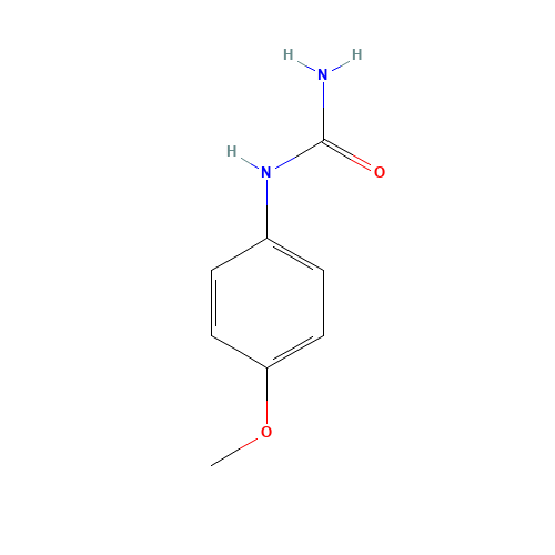 4-METHOXYPHENYLUREA (CAS: 1566-42-3) - Related Chemical Product