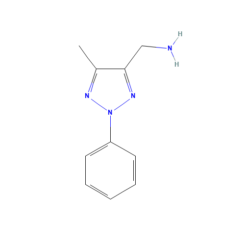 (5-METHYL-2-PHENYL-2H-1,2,3-TRIAZOL-4-YL)METHYLAMINE (CAS: 105362-45-6) - Related Chemical Product