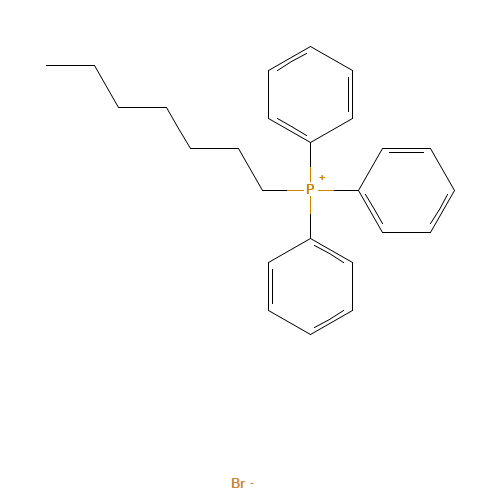 N-HEPTYLTRIPHENYLPHOSPHONIUM BROMIDE (CAS: 13423-48-8) - Related Chemical Product
