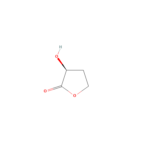 (S)-(-)-alpha-Hydroxy-gamma-butyrolactone (CAS: 52079-23-9) - Chemical Structure and Molecular Formula 