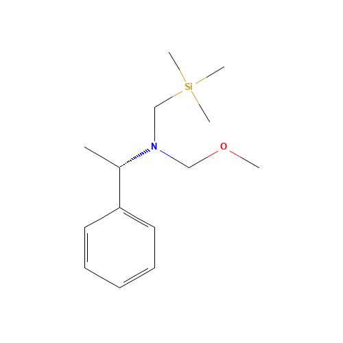 (S)-(-)-N-METHOXYMETHYL-N-(TRIMETHYLSILYL)METHYL-1-PHENYLETHYLAMINE (CAS: 143140-08-3) - Related Chemical Product
