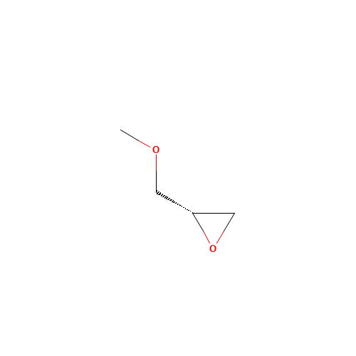 (S)-(+)-Methyl glycidyl ether (CAS: 64491-68-5) - Chemical Structure and Molecular Formula 