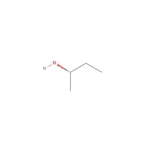 (S)-(+)-2-Butanol (CAS: 4221-99-2) - Chemical Structure and Molecular Formula 