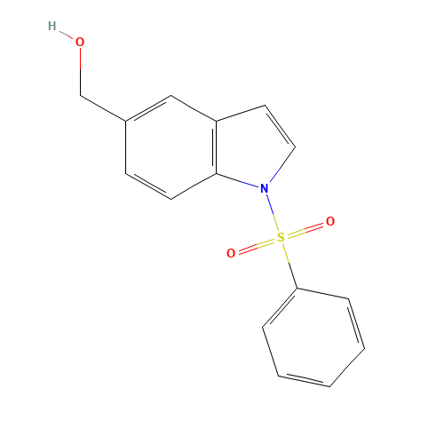 1-PHENYLSULFONYLINDOLE-5-METHANOL (CAS: 182187-39-9) - Related Chemical Product