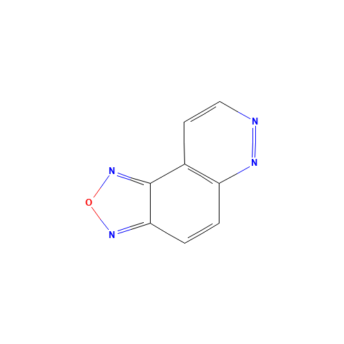 [1,2,5]OXADIAZOLO[3,4-F]CINNOLINE (CAS: 217491-04-8) - Chemical Structure and Molecular Formula 