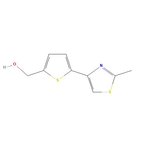 [5-(2-METHYL-1,3-THIAZOL-4-YL)-2-THIENYL]METHANOL (CAS: 337508-70-0) - Related Chemical Product