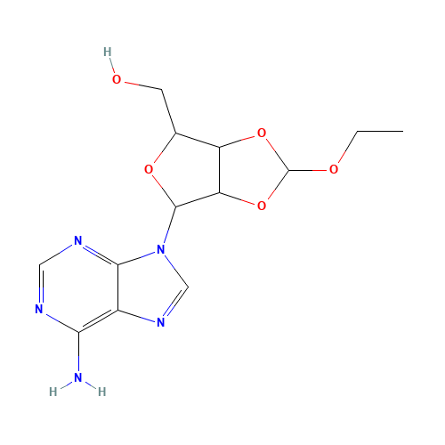 [6-(6-AMINO-9H-PURIN-9-YL)-2-ETHOXYTETRAHYDROFURO[3,4-D][1,3]DIOXOL-4-YL]METHANOL (CAS: 175203-92-6) - Related Chemical Product