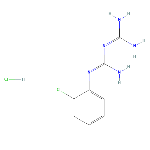1-(2-CHLOROPHENYL)BIGUANIDE HYDROCHLORIDE (CAS: 19579-44-3) - Related Chemical Product