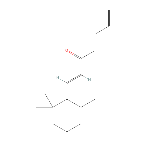 ALLYL IONONE (CAS: 79-78-7) - Chemical Structure and Molecular Formula 