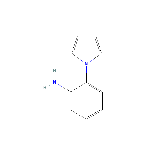 1-(2-AMINOPHENYL)PYRROLE (CAS: 6025-60-1) - Chemical Structure and Molecular Formula 