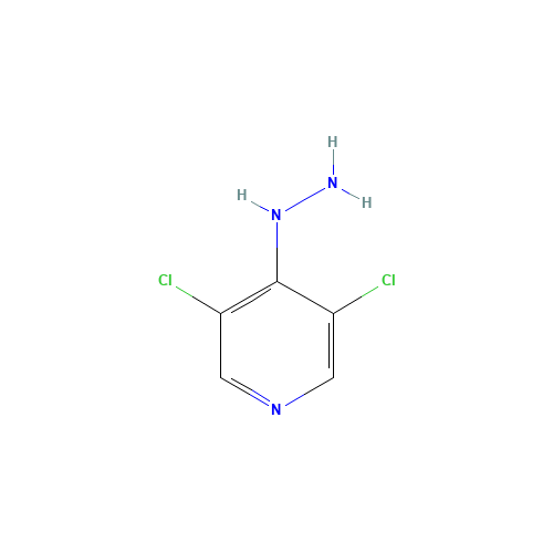 1-(3,5-DICHLORO-4-PYRIDYL)HYDRAZINE (CAS: 153708-69-1) - Related Chemical Product