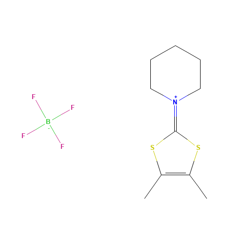 Piperidinium,1-(4,5-dimethyl-1,3-dithiol-2-ylidene)-tetrafluoroborate (CAS: 78541-63-6) - Related Chemical Product