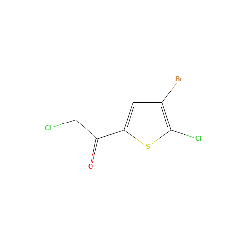 1-(4-BROMO-5-CHLORO-2-THIENYL)-2-CHLOROETHAN-1-ONE (CAS: 306935-99-9) - Related Chemical Product