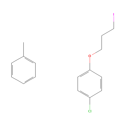 1-CHLORO-4-(3-IODOPROPOXY)BENZENE (CAS: 306935-89-7) - Chemical Structure and Molecular Formula 