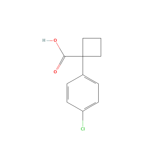 1-(4-CHLOROPHENYL)-1-CYCLOBUTANECARBOXYLIC ACID (CAS: 50921-39-6) - Related Chemical Product