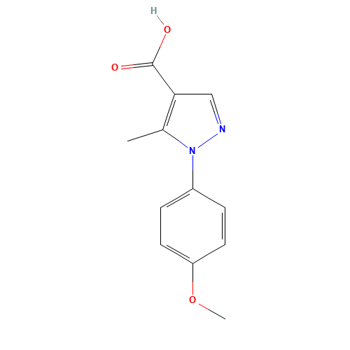 1-(4-METHOXYPHENYL)-5-METHYL-1H-PYRAZOLE-4-CARBOXYLIC ACID (CAS: 187998-64-7) - Related Chemical Product