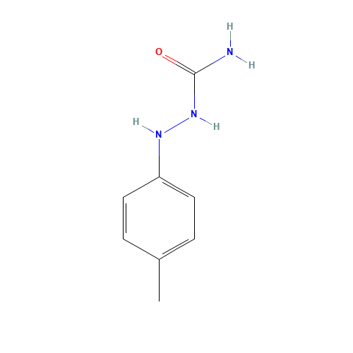 1-(4-Methylphenyl)semicarbazide (CAS: 50353-66-7) - Chemical Structure and Molecular Formula 