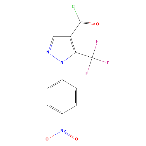 1-(4-NITROPHENYL)-5-(TRIFLUOROMETHYL)PYRAZOLE-4-CARBONYL CHLORIDE (CAS: 175137-36-7) - Related Chemical Product