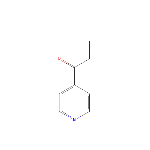 4-PROPIONYLPYRIDINE (CAS: 1701-69-5) - Chemical Structure and Molecular Formula 