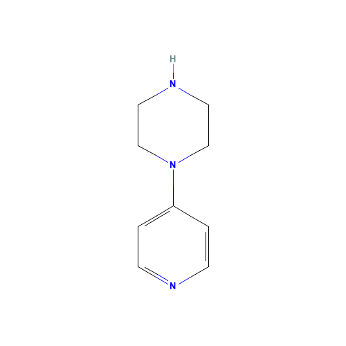 1-(4-Pyridyl)piperazine (CAS: 1008-91-9) - Chemical Structure and Molecular Formula 