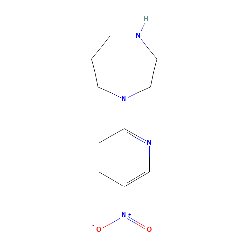 1-(5-NITRO-2-PYRIDYL)-1,4-DIAZEPANE (CAS: 287114-27-6) - Related Chemical Product
