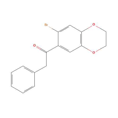 4,5-ETHYLENEDIOXY-2-PHENYLACETYLBROMOBENZENE (CAS: 175136-36-4) - Related Chemical Product