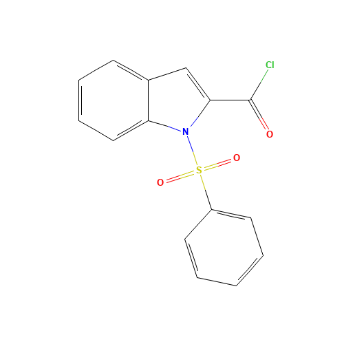 1-(PHENYLSULFONYL)-1H-INDOLE-2-CARBONYL CHLORIDE (CAS: 342405-28-1) - Related Chemical Product