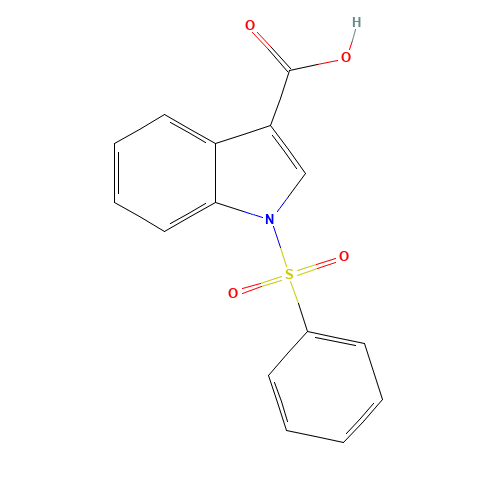 1-(PHENYLSULFONYL)-1H-INDOLE-3-CARBOXYLIC ACID (CAS: 278593-17-2) - Related Chemical Product