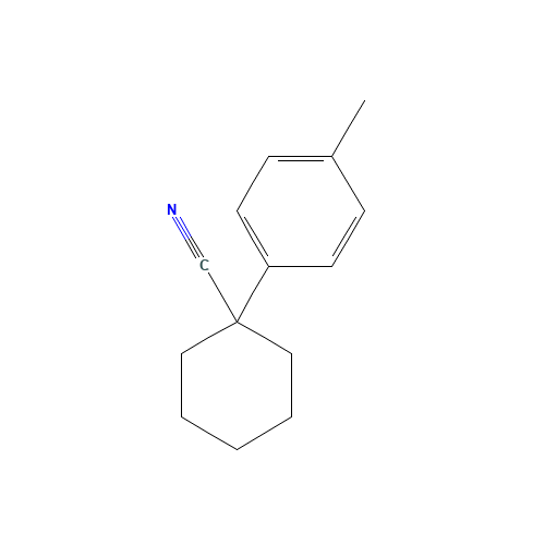 1-(4-Methylphenyl)-1-cyclohexanecarbonitrile (CAS: 1206-13-9) - Related Chemical Product