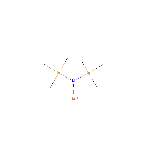 Lithium bis(trimethylsilyl)amide (CAS: 4039-32-1) - Chemical Structure and Molecular Formula 
