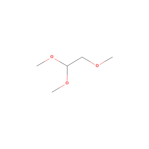 1,1,2-Trimethoxyethane (CAS: 24332-20-5) - Chemical Structure and Molecular Formula 