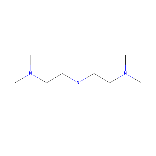 Pentamethyldiethylenetriamine (CAS: 3030-47-5) - Chemical Structure and Molecular Formula 