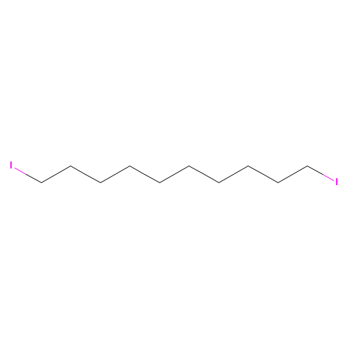 1,10-DIIODODECANE (CAS: 16355-92-3) - Chemical Structure and Molecular Formula 