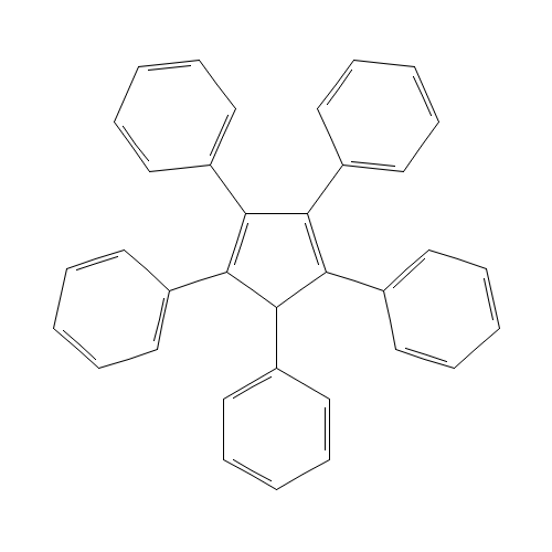 1,2,3,4,5-PENTAPHENYL-1,3-CYCLOPENTADIENE (CAS: 2519-10-0) - Related Chemical Product