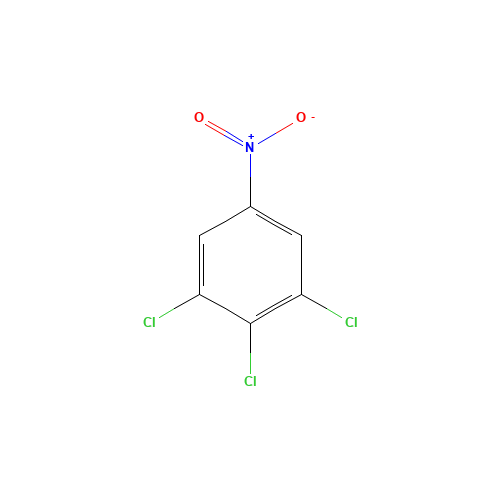 3,4,5-Trichloronitrobenzene (CAS: 20098-48-0) - Chemical Structure and Molecular Formula 