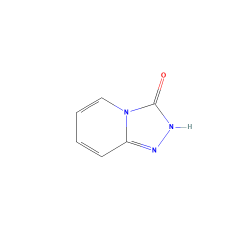 1,2,4-Triazolo[4,3-a]pyridin-3(2H)-one (CAS: 6969-71-7) - Chemical Structure and Molecular Formula 