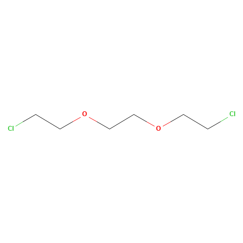 1,2-Bis(2-chloroethoxy)ethane (CAS: 112-26-5) - Chemical Structure and Molecular Formula 