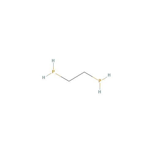 1,2-BIS(PHOSPHINO)ETHANE (CAS: 5518-62-7) - Chemical Structure and Molecular Formula 