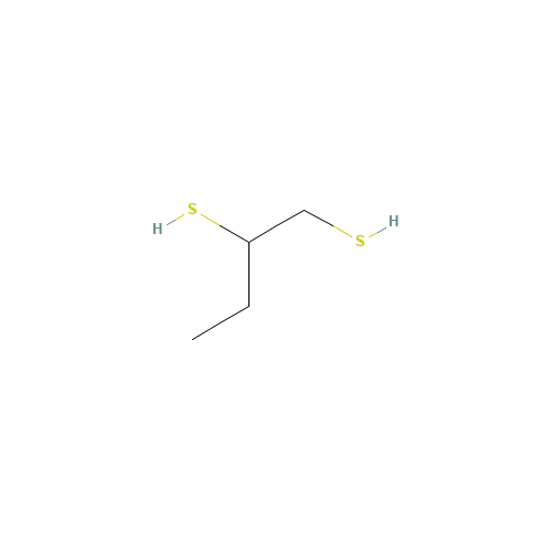 1,2-Butanedithiol (CAS: 16128-68-0) - Chemical Structure and Molecular Formula 