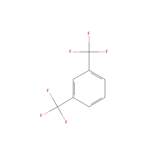 1,3-Bis(trifluoromethyl)-benzene (CAS: 402-31-3) - Chemical Structure and Molecular Formula 